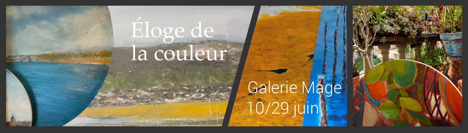 Exposition Galerie Mage Juin 2024