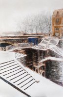 Ecluse St Pierre sous la neige
