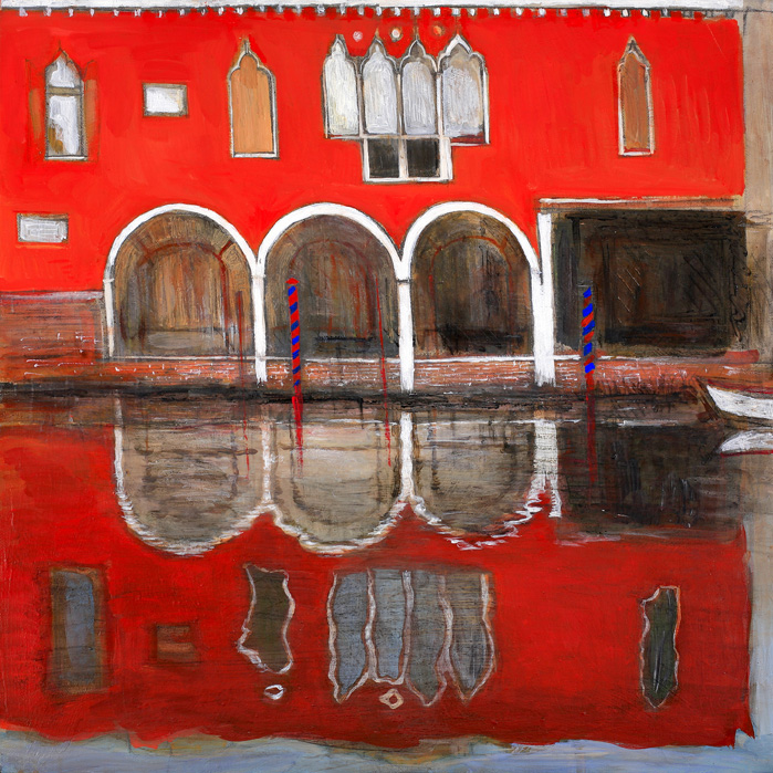 Maison rouge Venise